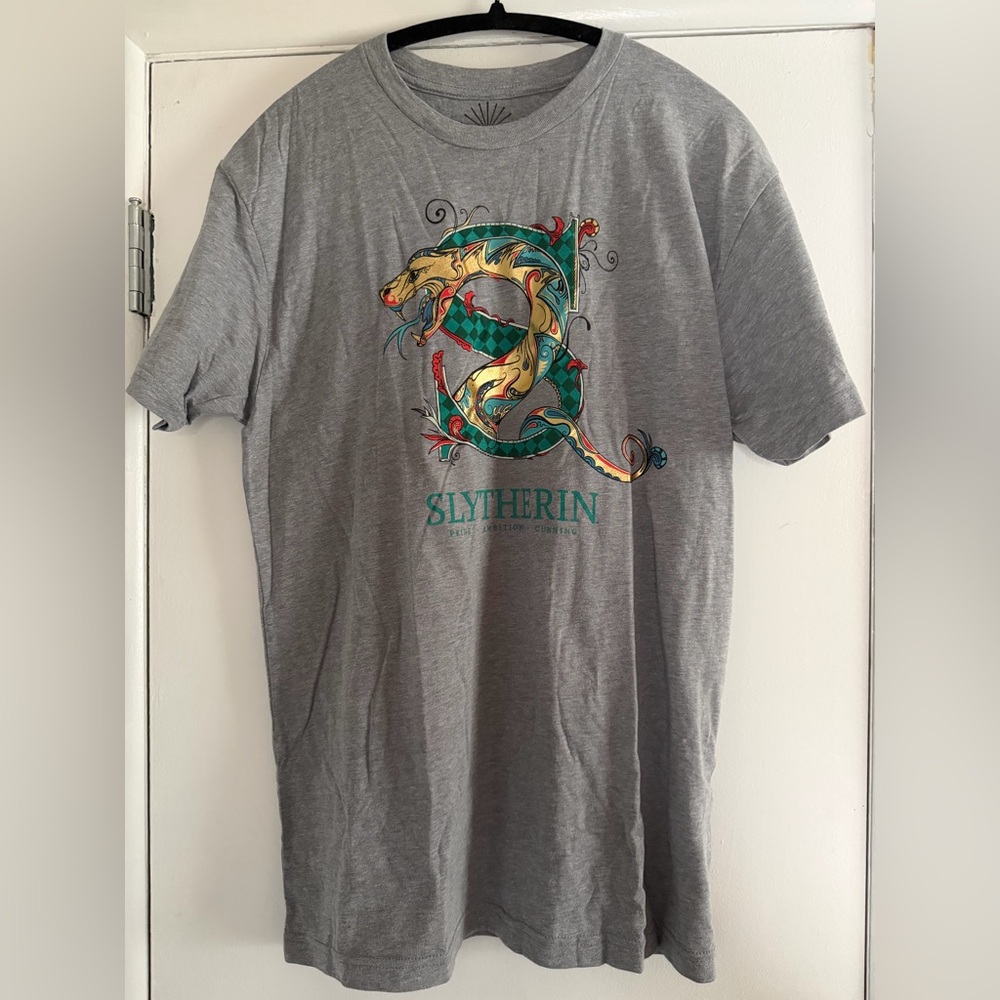 Harry Potter Gray Slytherin Graphic T-Shirt